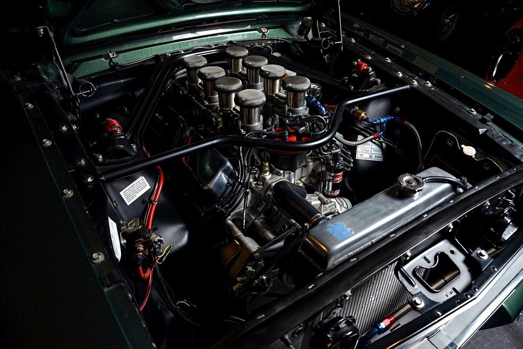 Engine bay detail